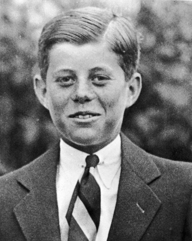 10 настай Джон Кеннеди.1927 он